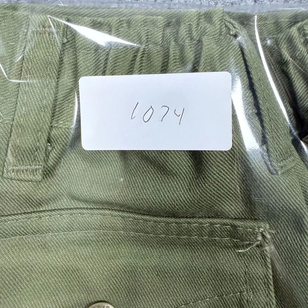 VNTG Boy Scouts of‎ America Official Uniform Pants Olive Green Cargo Size 10/ 25